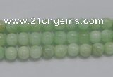 CMS402 15.5 inches 6mm round green moonstone beads wholesale