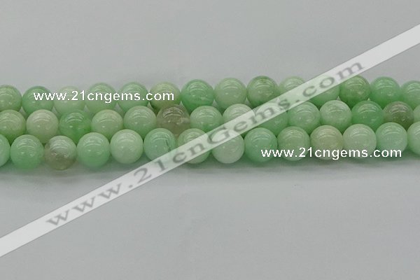 CMS413 15.5 inches 10mm round green moonstone beads wholesale