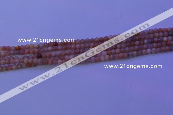 CMS501 15.5 inches 4mm round moonstone beads wholesale