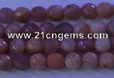 CMS570 15.5 inches 6mm faceted round moonstone gemstone beads