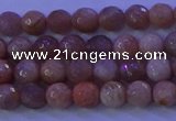 CMS570 15.5 inches 6mm faceted round moonstone gemstone beads