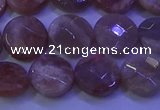 CMS589 15.5 inches 10mm faceted coin moonstone gemstone beads