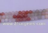 CMS634 15.5 inches 12mm round rainbow moonstone gemstone beads