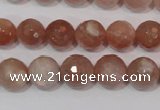 CMS765 15.5 inches 10mm faceted round natural moonstone beads