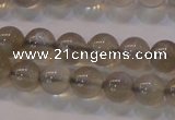 CMS851 15.5 inches 6mm round natural black moonstone beads