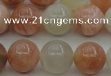 CMS893 15.5 inches 10mm round moonstone gemstone beads wholesale