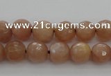 CMS941 15.5 inches 6mm faceted round A grade moonstone gemstone beads