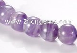 CNA03 10mm round AB grade natural amethyst quartz bead Wholesale