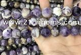 CNA1087 15.5 inches 16mm round dogtooth amethyst beads wholesale