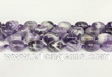 CNA1121 15.5 inches 14*19mm drum dogtooth amethyst beads