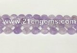 CNA1126 15.5 inches 14mm flat round natural lavender amethyst beads