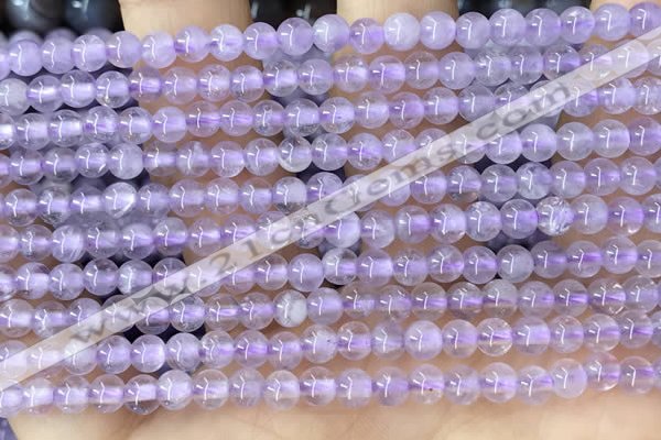 CNA1140 15.5 inches 4mm round lavender amethyst beads wholesale