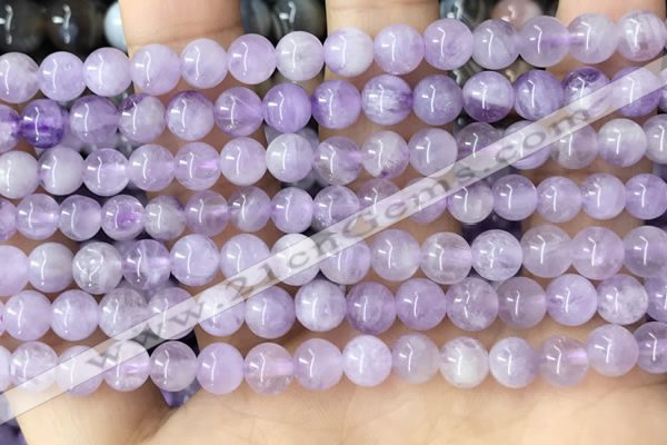 CNA1141 15.5 inches 6mm round lavender amethyst beads wholesale