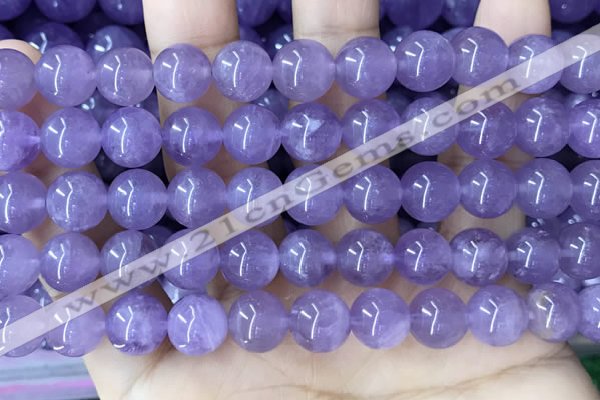 CNA1144 15.5 inches 12mm round lavender amethyst beads wholesale