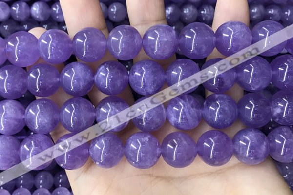 CNA1145 15.5 inches 14mm round lavender amethyst beads wholesale