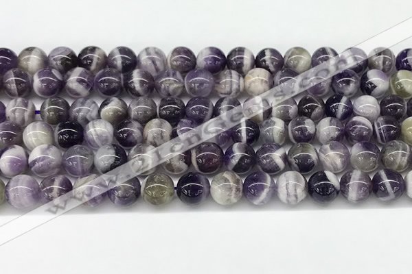 CNA1156 15.5 inches 8mm round natural dogtooth amethyst beads