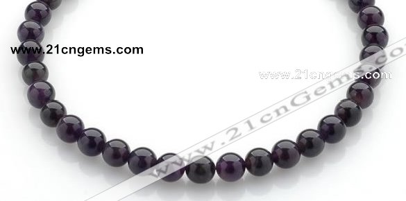 CNA14 16 inch 10mm round natural amethyst quartz beads Wholesale