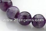 CNA15 15 inch 12mm round natural amethyst quartz beads Wholesale