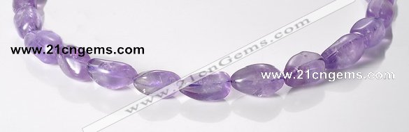 CNA18 16 inch freeform A- grade natural amethyst beads Wholesale