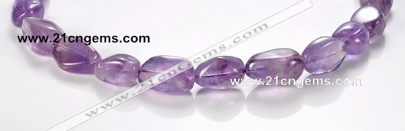 CNA19 freeform A- grade natural amethyst quartz beads Wholesale