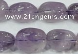 CNA203 15.5 inches 14*20mm nugget natural amethyst beads