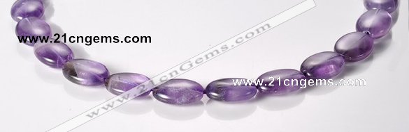 CNA25 13*18mm oval A- grade natural amethyst beads Wholesale