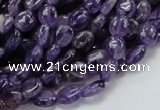 CNA30 15.5 inches 7*9mm oval grade A natural amethyst beads