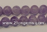 CNA300 15.5 inches 8mm round natural lavender amethyst beads