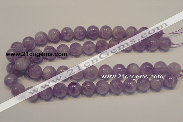 CNA300 15.5 inches 8mm round natural lavender amethyst beads