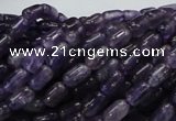 CNA33 15.5 inches 5*8mm rice grade A natural amethyst beads