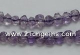 CNA39 15.5 inches 6*9mm pig-shaped grade A natural amethyst beads