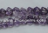 CNA40 15.5 inches 8*11mm pig-shaped grade A natural amethyst beads