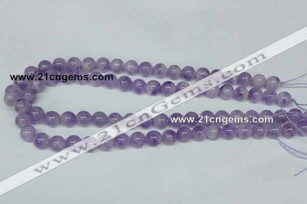 CNA401 15.5 inches 6mm round natural lavender amethyst beads