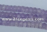 CNA407 15.5 inches 3*6mm rondelle natural lavender amethyst beads