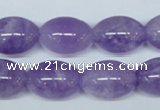 CNA414 15.5 inches 13*18mm rice natural lavender amethyst beads