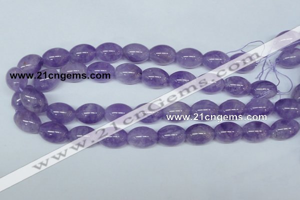 CNA414 15.5 inches 13*18mm rice natural lavender amethyst beads
