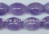 CNA415 15.5 inches 15*20mm rice natural lavender amethyst beads