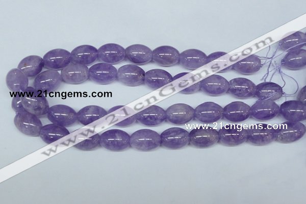 CNA415 15.5 inches 15*20mm rice natural lavender amethyst beads