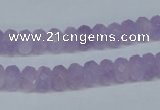 CNA427 4*8mm faceted rondelle natural lavender amethyst beads