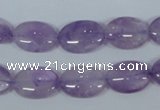 CNA446 15.5 inches 13*18mm oval natural lavender amethyst beads