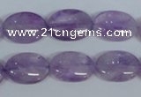 CNA447 15.5 inches 15*20mm oval natural lavender amethyst beads