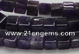 CNA46 15.5 inches 8*8*8mm cube grade A natural amethyst beads