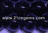 CNA553 15.5 inches 10mm round A grade natural dark amethyst beads