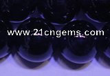 CNA556 15.5 inches 16mm round A grade natural dark amethyst beads