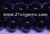 CNA561 15.5 inches 6mm round AA grade natural dark amethyst beads