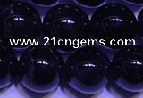 CNA563 15.5 inches 10mm round AA grade natural dark amethyst beads