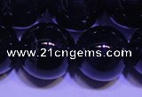CNA566 15.5 inches 16mm round AA grade natural dark amethyst beads