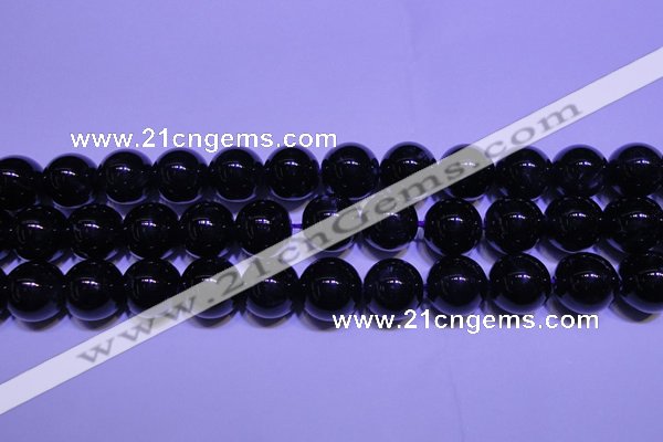 CNA573 15.5 inches 10mm round AAA grade natural dark amethyst beads