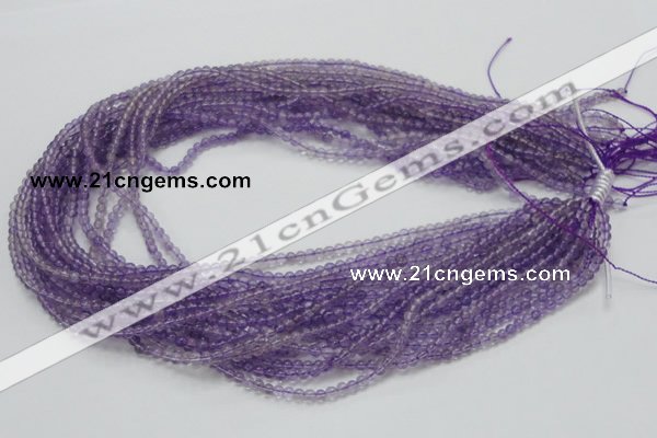 CNA65 15.5 inches 6mm round grade A natural amethyst beads