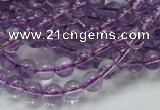 CNA66 15.5 inches 8mm round grade A natural amethyst beads